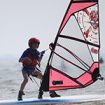 windsurfing